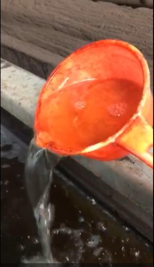 气浮机设备出水，稳定，清澈，不带悬浮物